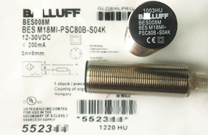 

BESM18MI-NSC80B-S04K proximity switch
