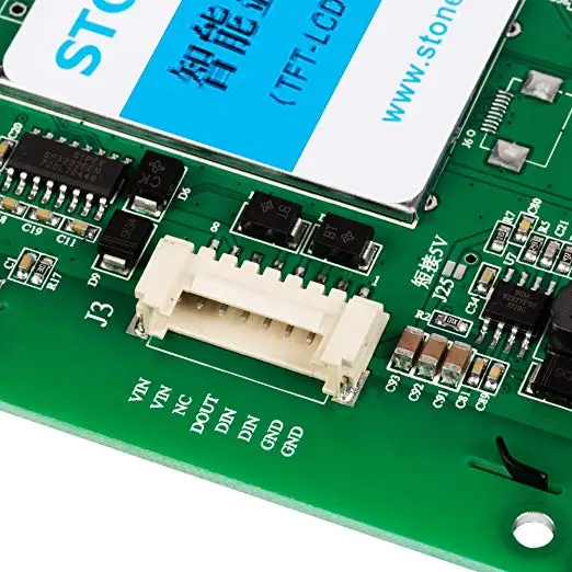 5-дюймовый сенсорный ЖК-экран HMI TFT с интерфейсом RS232/ RS485 /TTL для промышленного