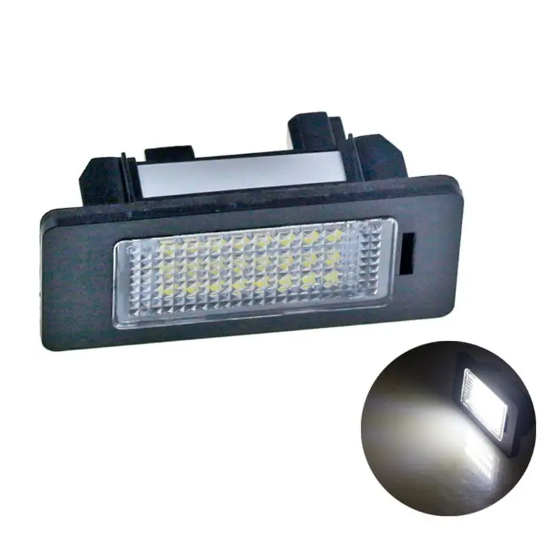 Светодиодные лампы для номерного знака 2 шт. 24 светодиодный Ода 3528 SMD 6000 К холодный