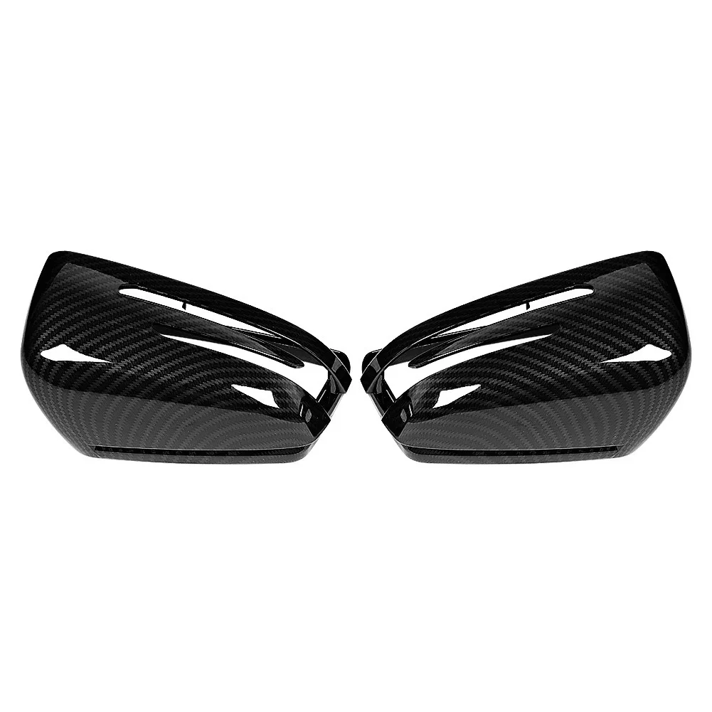 

For Mercedes-Benz W176 W246 W204 W212 W221 Carbon Fiber Water Transfer Reversing Rearview MirrorHousing