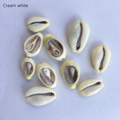Cream 2.3-2.5cm 50 шт./лот) 1,4-2,5 см натуральный разрез ракушки Каури бусины натуральная раковина Каури племенные ювелирные изделия Ремесло Аксессуары DIY - Цвет: Cream 2.3-2.5cm