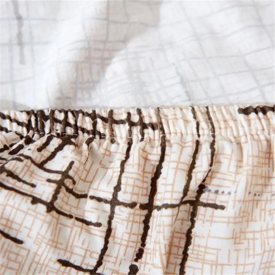 

Elastic Sofa Cover Floral Geometric Printed Sofa 1/2/3/J Seater Slipcovers For Living Room Decorative Furniture Covers