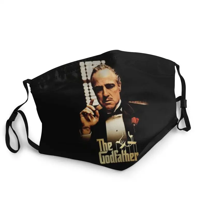 

Крестный отец гангстера пленка моющиеся для взрослых, унисекс, в виде лицевая маска фильм против дымки пыли Защитная крышка респиратор муфе...