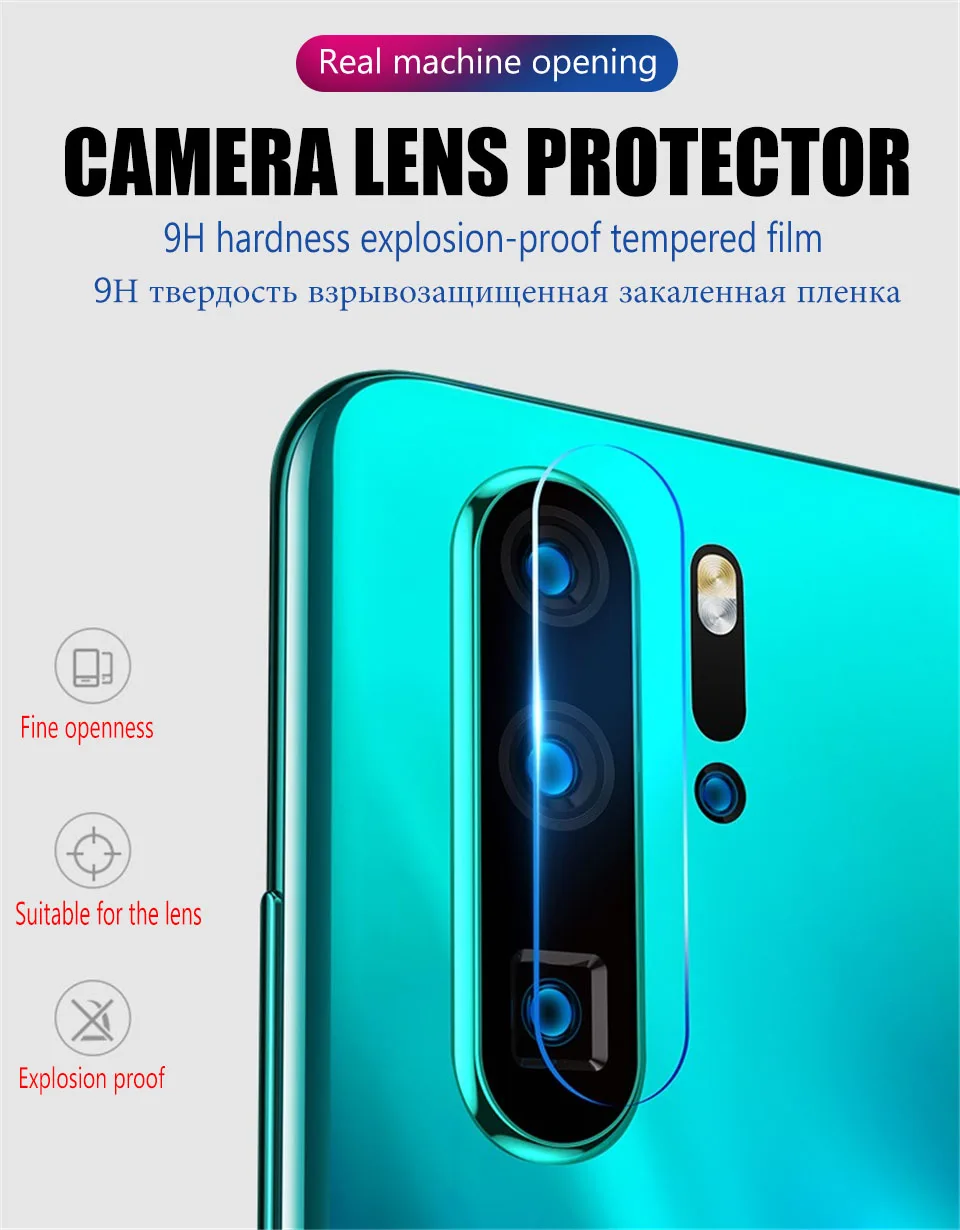 2-в-1 99D закаленное Стекло для huawei P30 P20 Pro Экран протектор для huawei P smart Коврики 10 20 горит Камера объектив Стекло пленка
