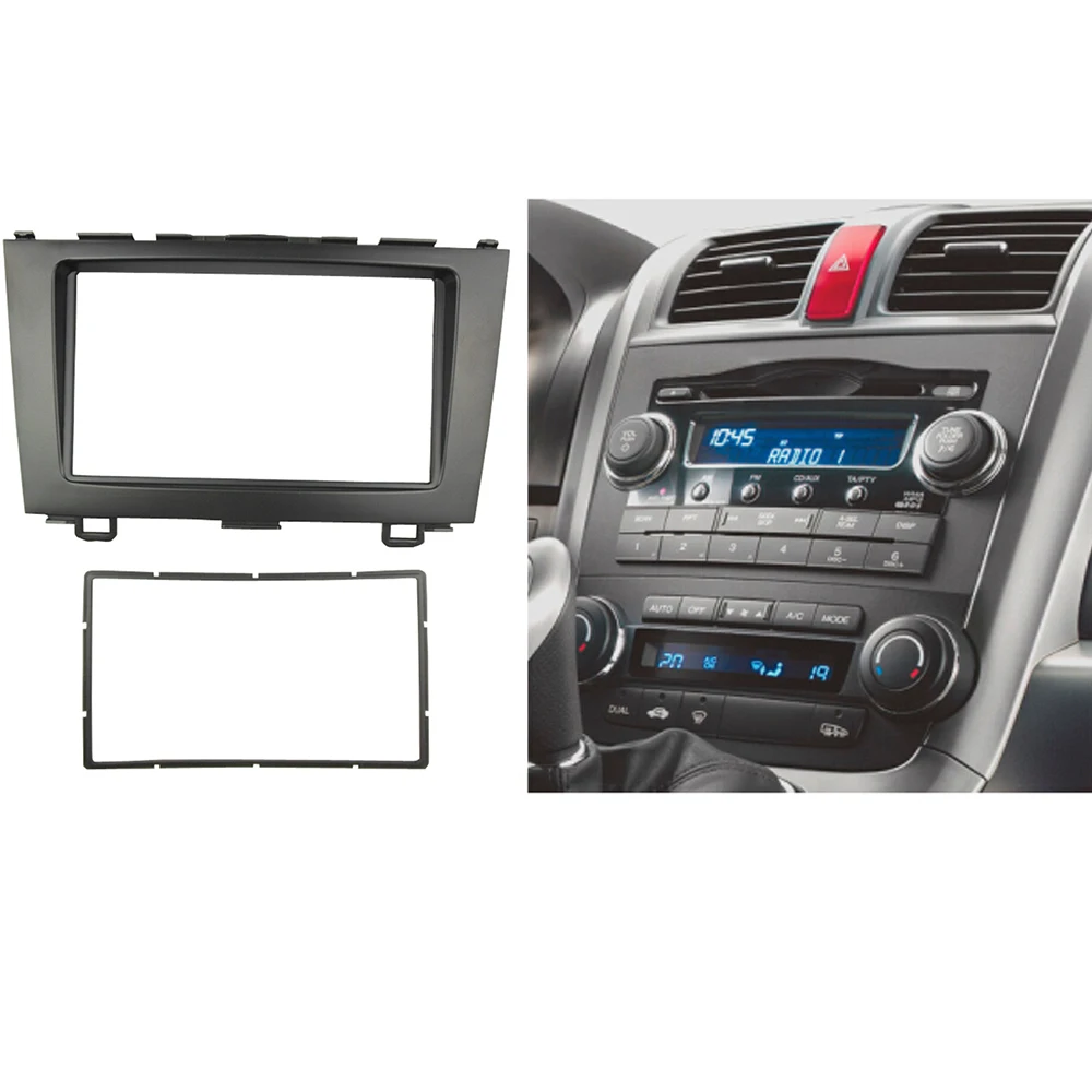 Двойная Din аудио панель для HONDA CRV 2007 2012 радио CD GPS DVD стерео Панель Крепление