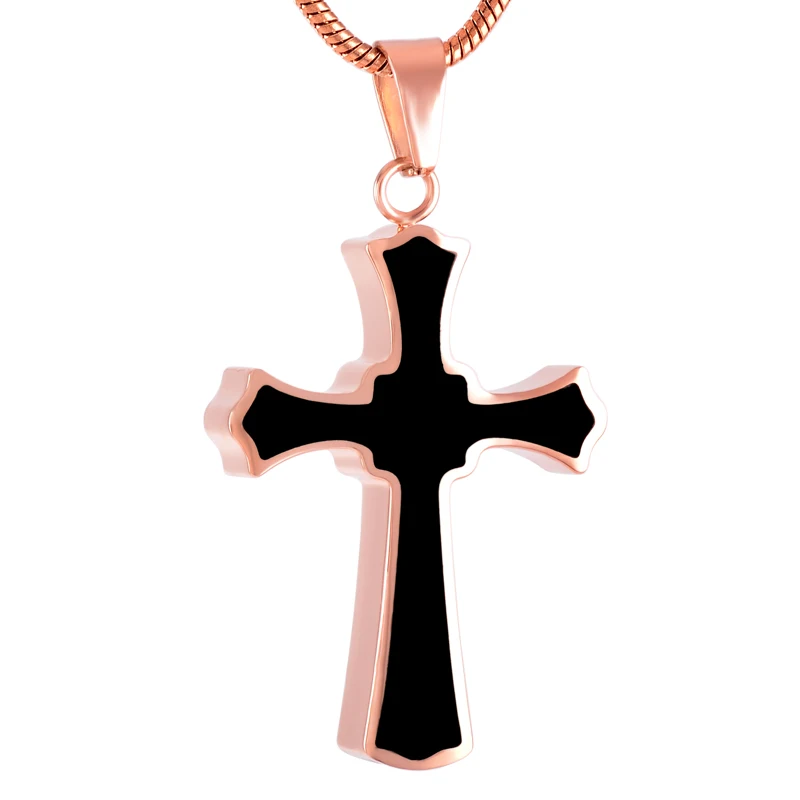 

Cross Urn Necklace for Ashes Cremation Jewelry Stainless Steel Memorial Keepsake Ashes Holder