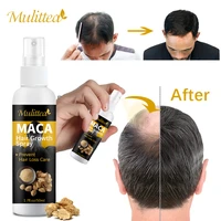mulittea maca extract hair growth spray serum anti hair loss products fast grow prevent dry frizzy damaged thinning repair care