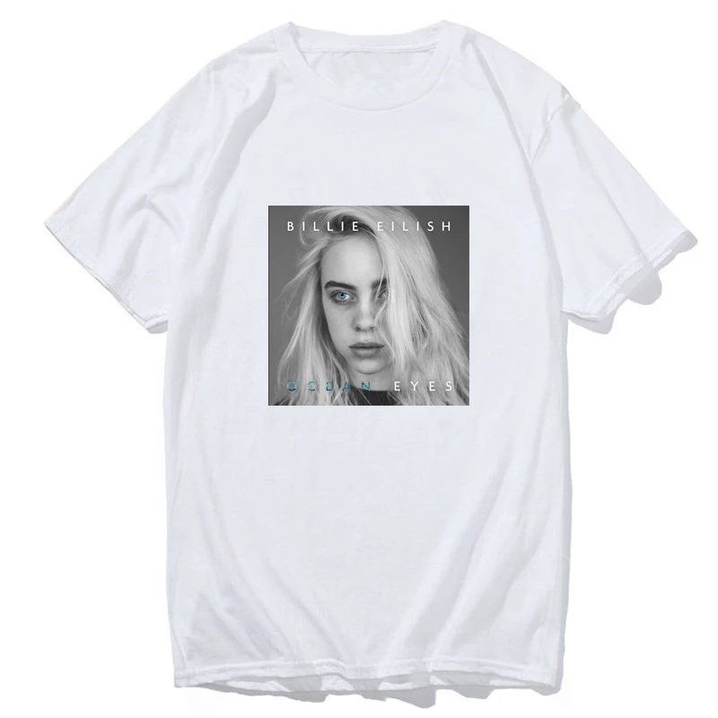 Billie Eilish футболка уличная хип-хоп футболка для хип-хопа Мужская Футболка Harajuku одежда забавная Винтажная Футболка
