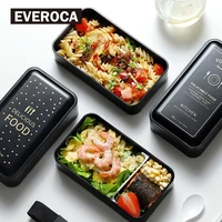 japanese microwave bento box wheat straw child lunch box leak proof bento lunch box for kids school food container