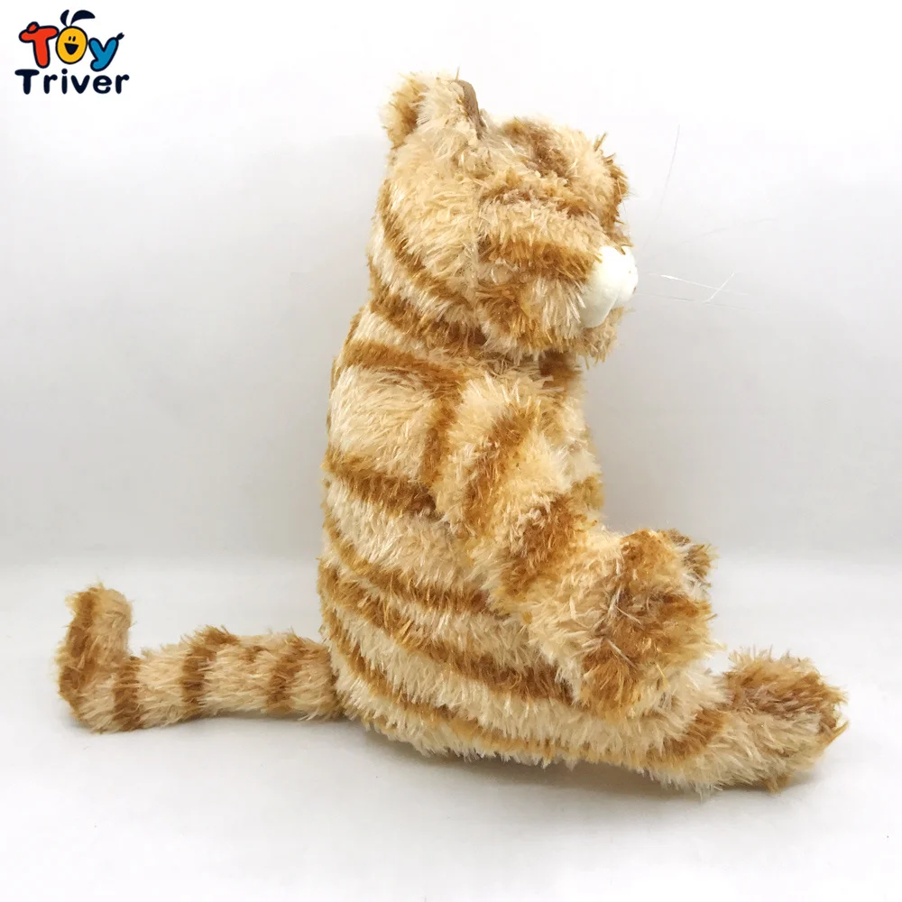 Милый толстый кот Garfield плюшевые игрушки мягкие животные кукла для малышей детей
