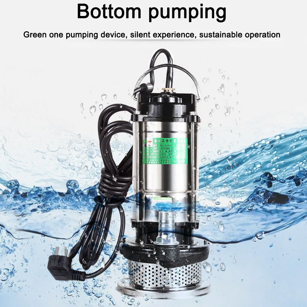 370W submersible pump Electric Automatic Multi-positioning float switching Water Pump Wastewater pumping Jet Bore Sewage | Строительство