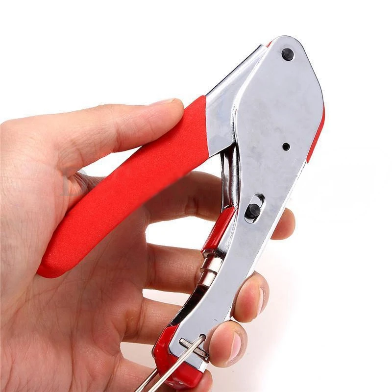 Коаксиальный компрессионный обжимной инструмент f-типа для обжима коаксиального