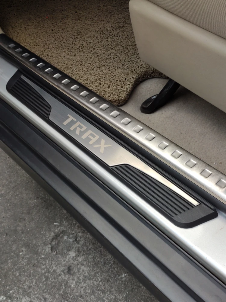 Для Тракс автомобильные аксессуары порогов защита для тарелок укладки волос