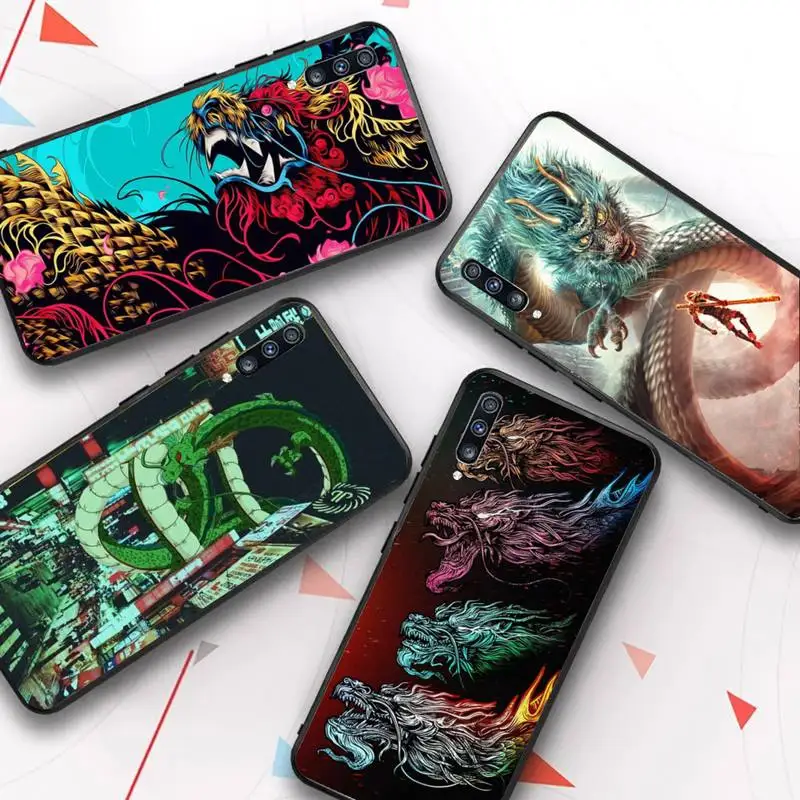 

Fashion Dragon Animal Pattern Phone Case for Samsung Galaxy A51 30s a71 Silicone Cover for A21s A70 10 A30 Capa