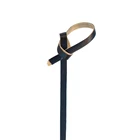 Бесплатная доставка-200упаковка, одноразовая посуда для вечерние ринки, свадьбы, 90 мм Коктейльные черные бамбуковые шпажки с узлом, фруктовые шпажки