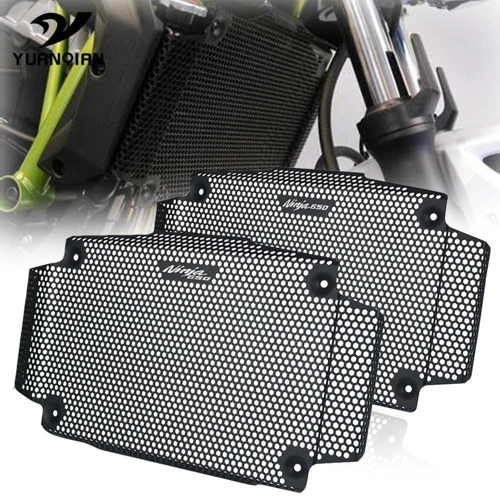Защитный чехол для радиатора мотоцикла защитный на решетку Kawasaki Ninja650 Ninja 650 2017 2018