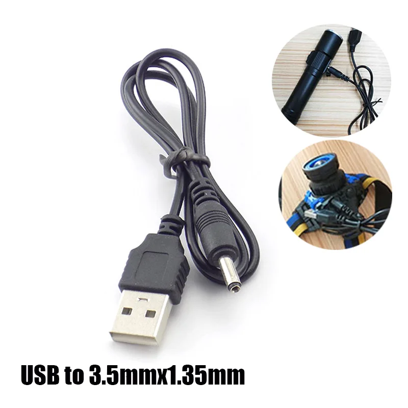 Универсальный кабель питания постоянного тока 3 5 мм USB зарядное устройство