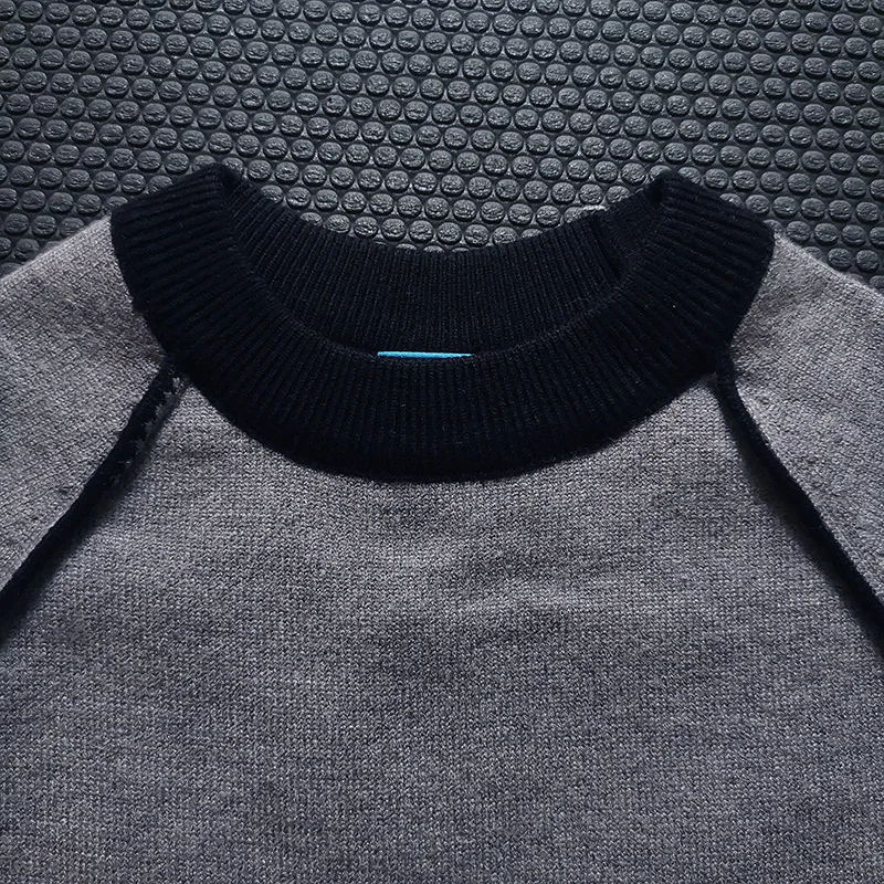 Мягкая качественная трикотажная одежда для детей свитера мальчиков пуловер на