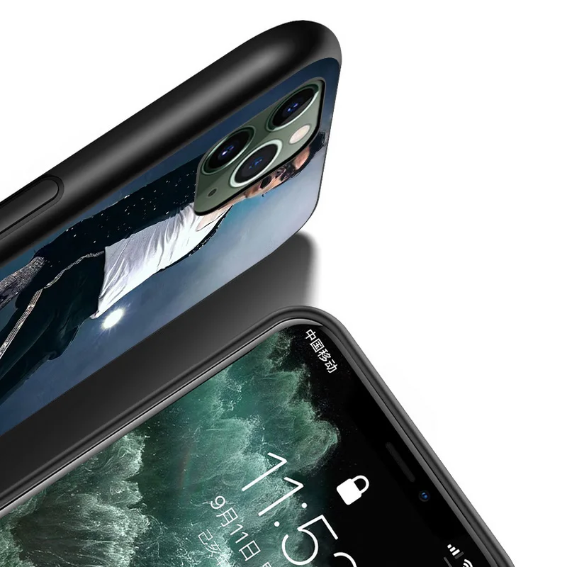 

Michael Jackson For iPhone 12 11 XS Pro Max Mini XR X 8 7 6 6S Plus 5 SE 2020 Black Cover Phone Case