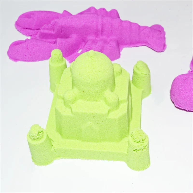 кинетический песок Красочные динамический песка мягкими полимерная глина Light Clay