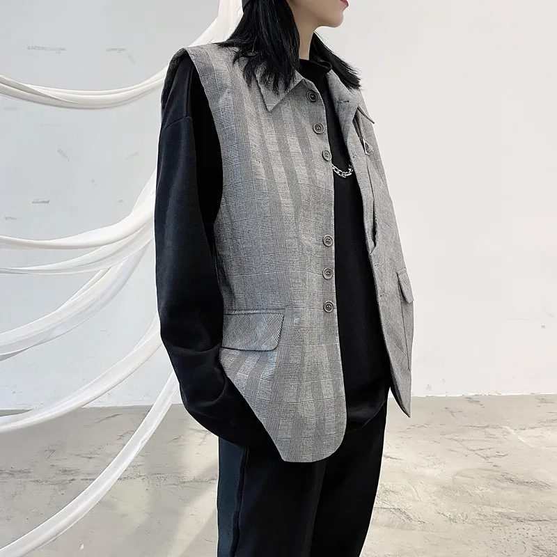 Дизайнерские Оригинальные куртки без рукавов для 2020 модная женская одежда