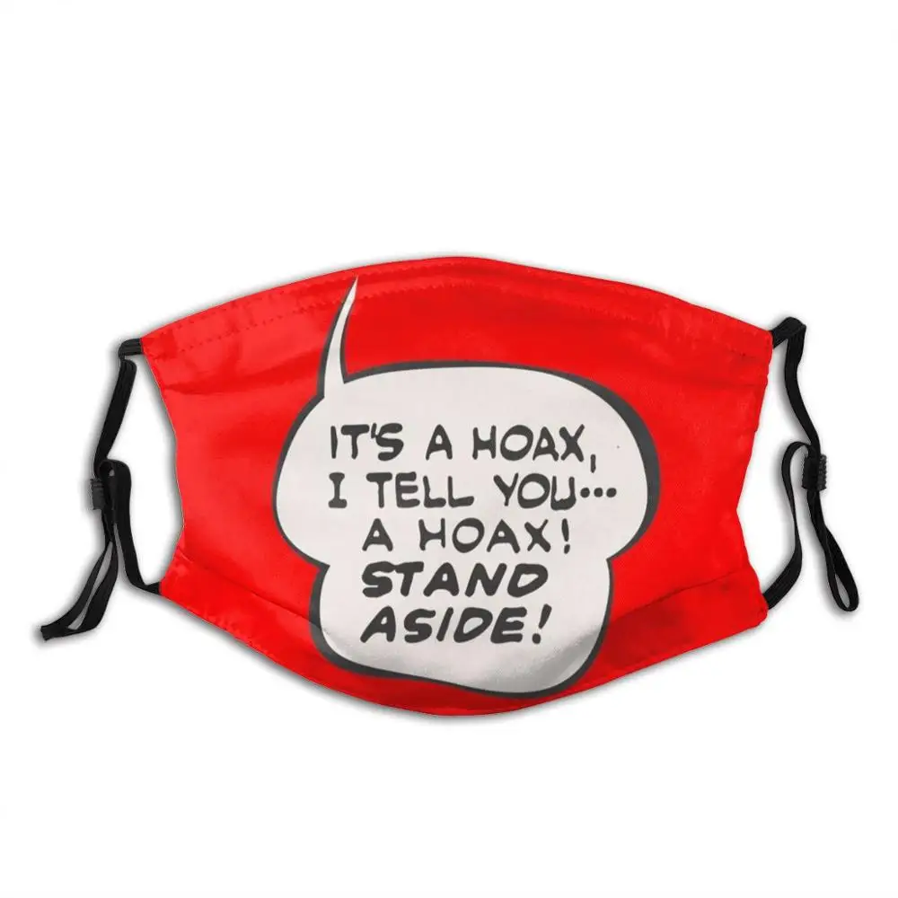 Пух! Забавная крутая Тканевая маска для комиксов надпись звуковые эффекты текст