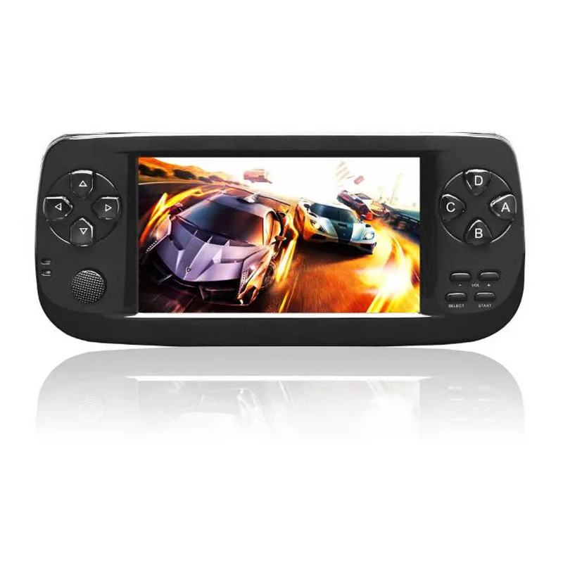 New 64 Bit 4.3 Inch Built-in 3000 Games PAP K3 For CP1/CP2/GBA/FC/NEO/GEO Format Portable HD Handheld Video Game Console(B | Электроника