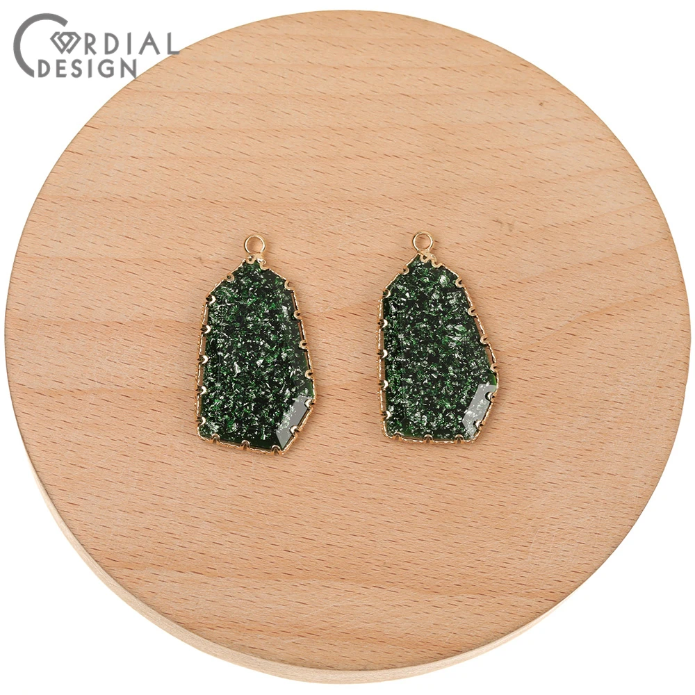 

Cordial Design 50Pcs 17*32MM Jewelry Accessories/Charms/Marble Effect/Irregular Shape/Pendant/DIY/Hand Made/Earring Findings