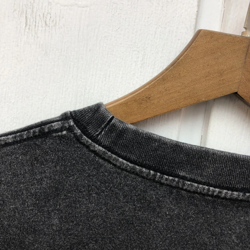 

ASKYURSELF T-shirt Men Women High Quality Heavy Fabric Vintage Letters Printed Askyurself Tee Tops