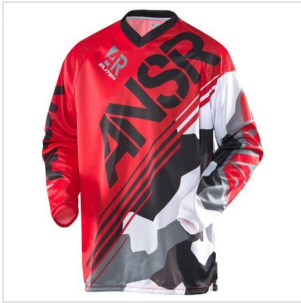 

2022 Long Sleeve Mountain Bike Jersey Motocross DH Downhill Jersey Cycling Clothing Bike Bicycle MX MTB Shirt Moto Gp Shirt