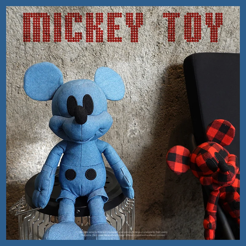 

Плюшевые игрушки Disney, ковбой и плед, Микки из мультфильма, хобби, мягкие игрушки, фильмы, ТВ, подарок для детей