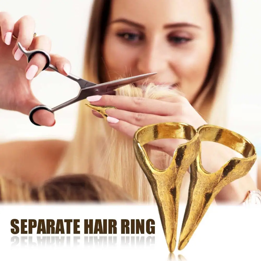 

Professional Salon Metal Tools Nail Ring Separation Of Hair Parts Making Braids Dyeing Hair Dividing Ring Tool Extensions