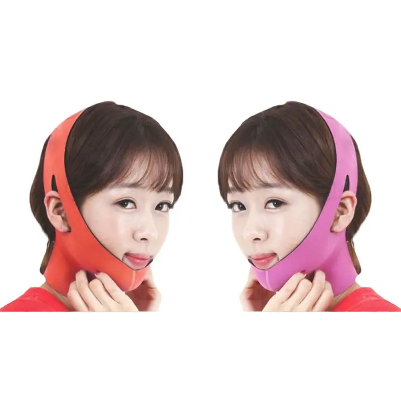 Корейские женские деликатное подтягивание лица бандажный пояс V-Face маска убирает двойной подбородок уход за кожей ремень моделирующее нижнее белье Уход за лицом инструменты