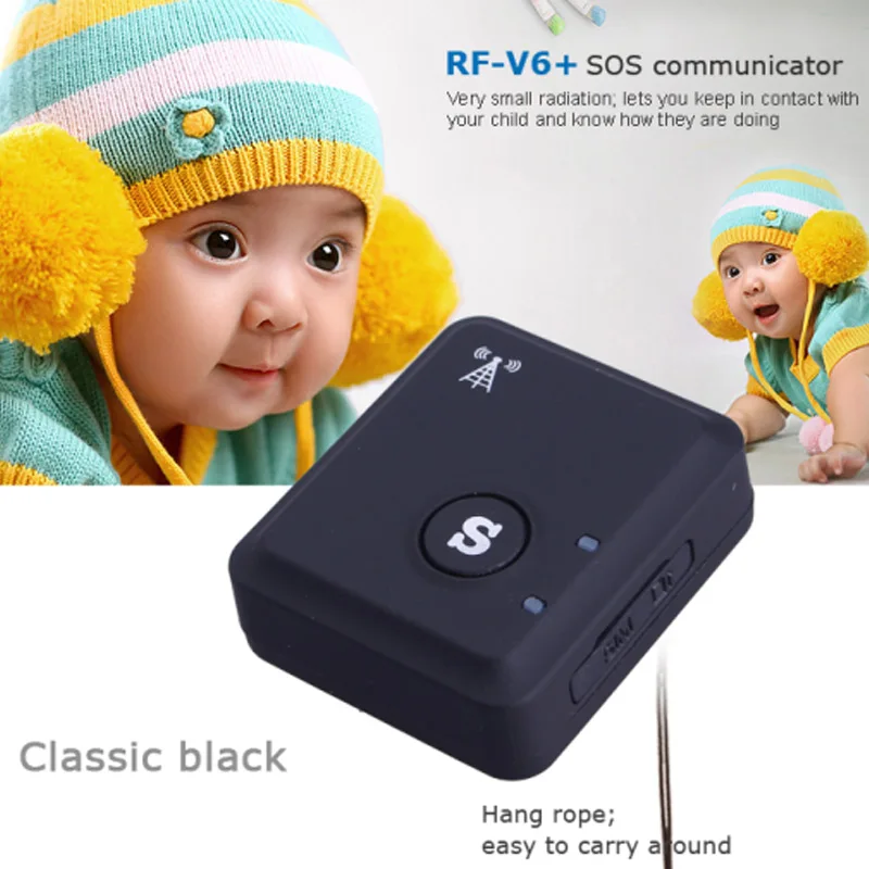 Мини-трекер RF-V6 + GPRS автомобильный трекер для мотоцикла LBS GSM-локатор GSM-станция