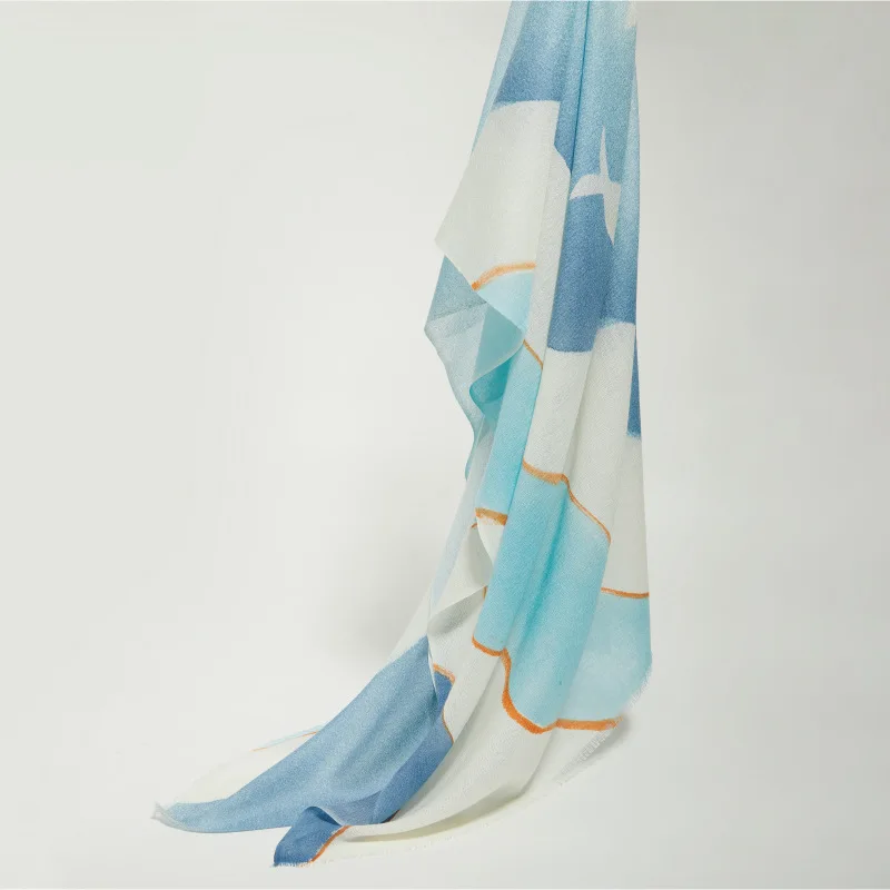 Прямые поставки от производителя из Внутренней Монголии 80 шерстяных шарфов