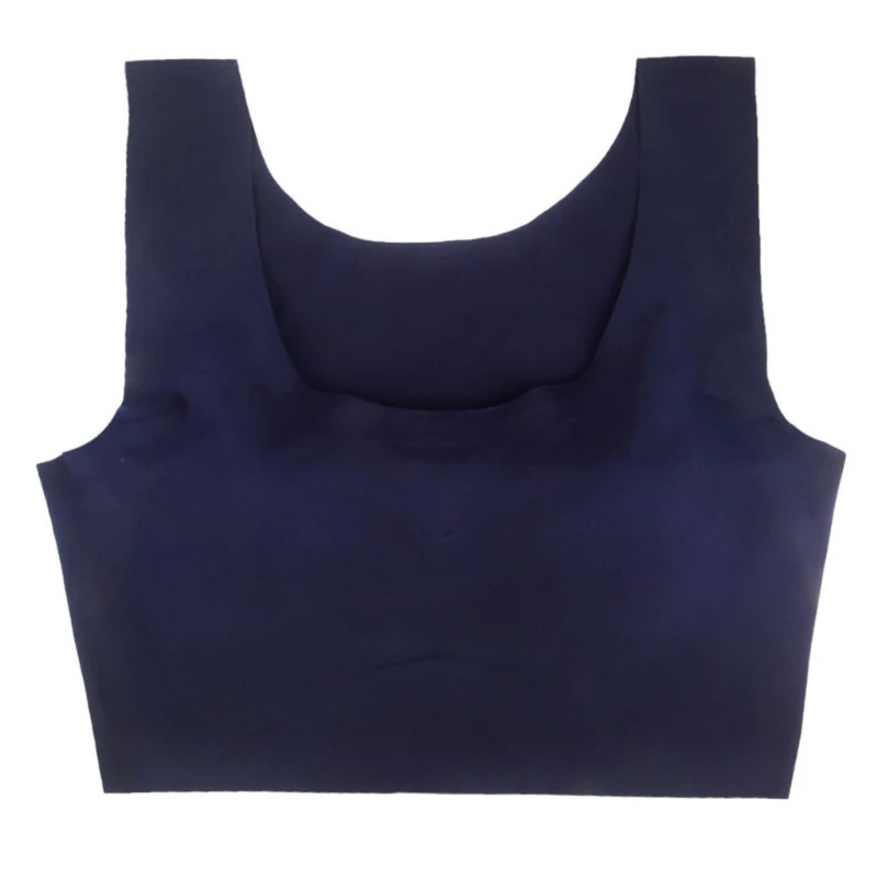 

Women Plus Size Seamless Sleep Bra Wire Free Stretch Underwear Sport Tank Vest