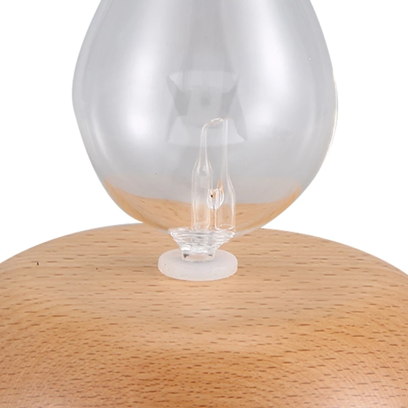 

Wooden Glass Aromatherapy Pure Essential Oils Diffuser Air Nebulizer Humidifier Household Humidifier Air Conditioning Appliance