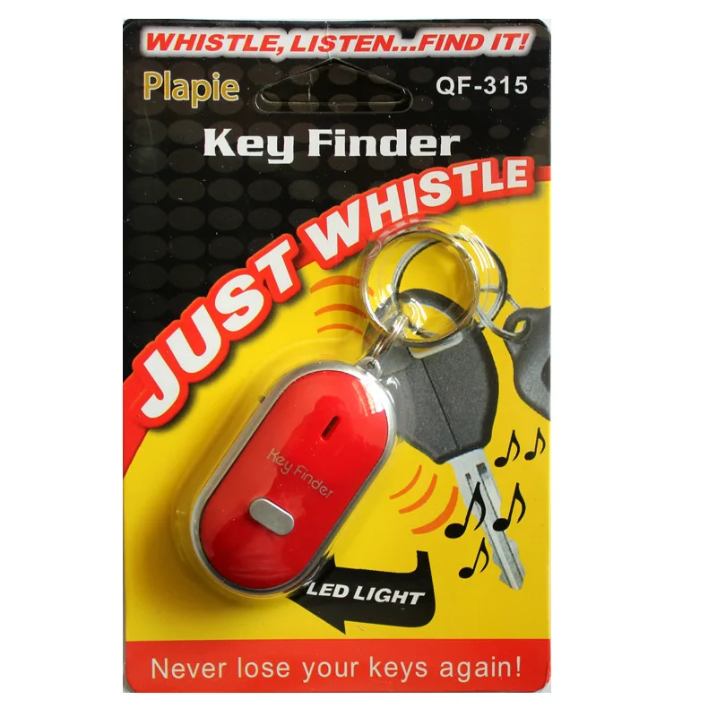 Высокое качество брелок для ключей искатель свисток Lnductive Anti-lost Bevice Plus