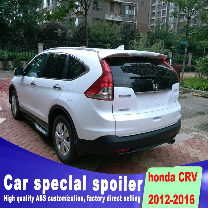 2012 2013 2014 2016 для Honda CRV металлический спойлер из АБС-пластика на крышу заднего