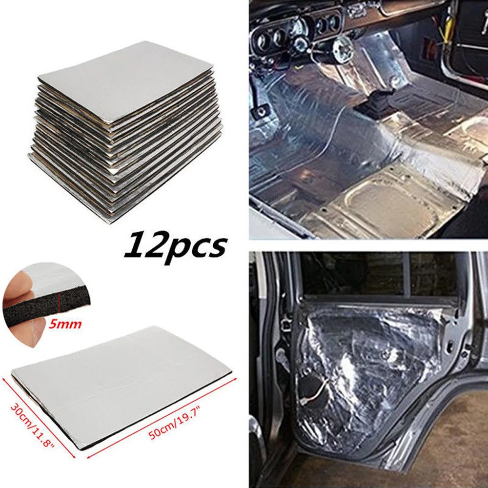 

111111s 5mm Car Firewall Sound Deadener11111 Heat Insulation Deadem Car Sound Deadener Heat Insulation Pads