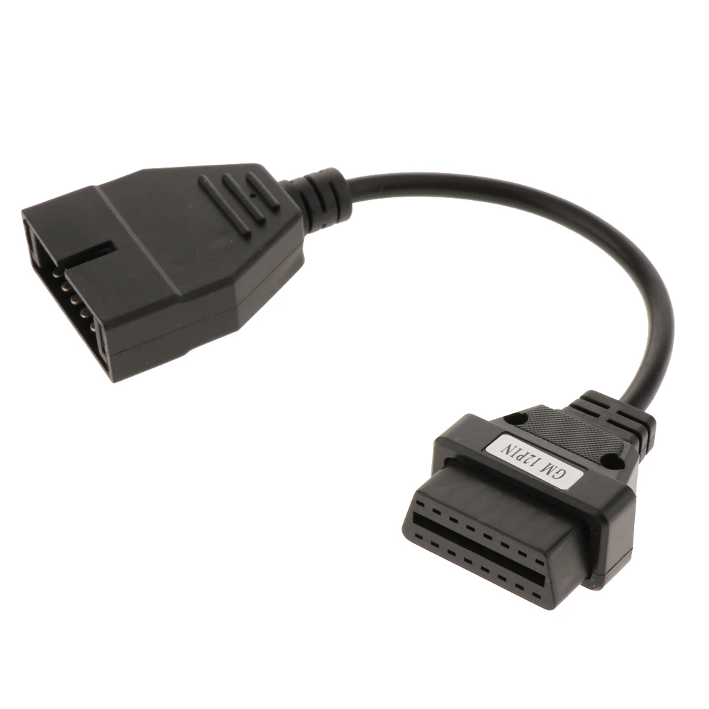 

12Pin OBD1 к 16 Pin OBD2 Соединительный адаптер кабель для автомобиля GM