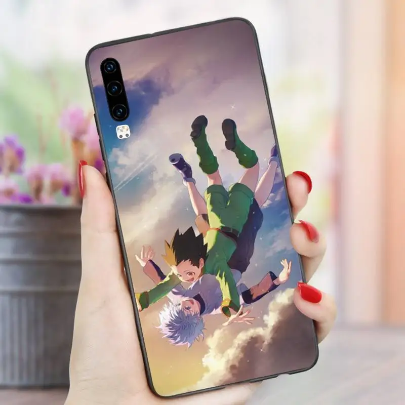 

Hunter Anime cartoon Phone Case For Huawei P9 P10 P20 P30 Pro Lite smart Mate 10 Lite 20 Y5 Y6 Y7 2018 2019