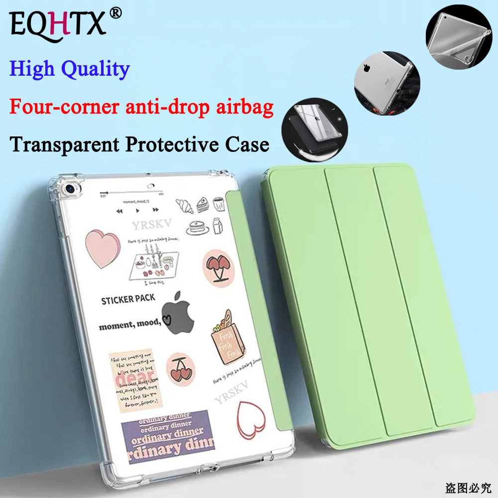 

Transparent Four Corner Protection Airbag Case For iPad M1 Pro 11 inch 2022 Air 5 4 3 2 1 10.9 10.5 10.2 9.7 Mini 1 2 3 4 5 6