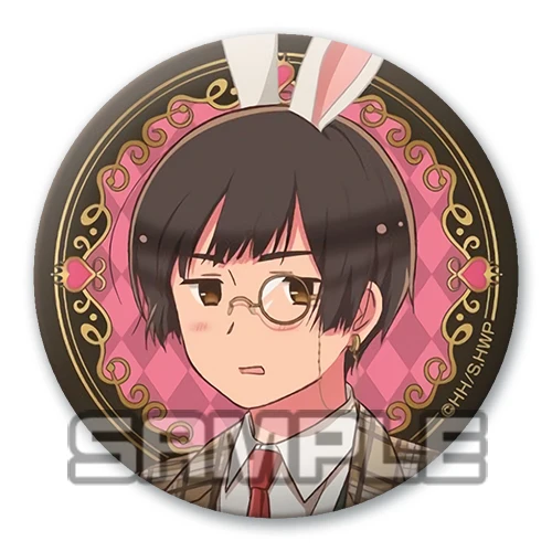 Аниме Hetalia Axis Power значки 58 мм круглые Милая брошь версия животного | Украшения и