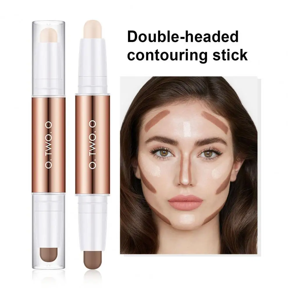 

3.6g Concealer Stick Double Head Non-Smudge Natural Texture Face Foundation Corrector Contour Concealer Stick for Female