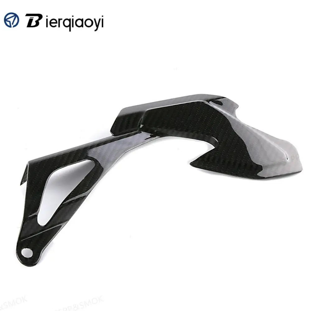 

Motorcycle MT-10 Accessories Real Carbon Fiber Front Chain Guard Protective Cover for Yamaha MT10 MT 10 FZ10 2016 2017 2018 MT