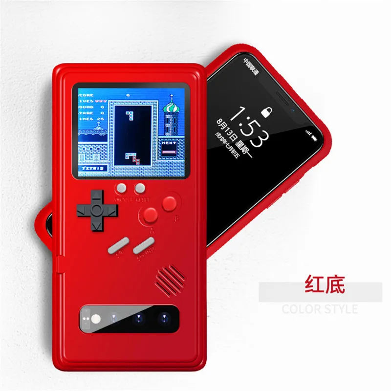 For Samsung Galaxy S10/S10 plus Retro Game Case Full Color Display Cover Note 10 Console Protection coque |
