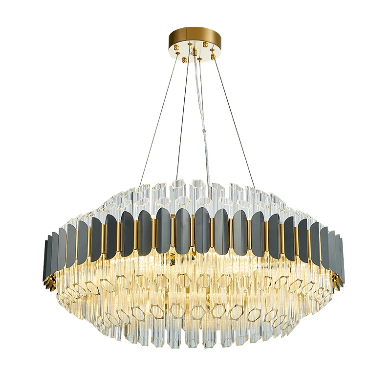 Crystal Chandelier Postmodern Luxury Restaurant Art Hotel Bedroom Lamp Villa North Europe Living Room | Лампы и освещение