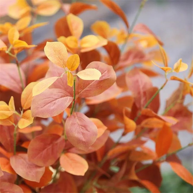 

Fake Long Stem Oak Leaf 23.62" Length Simulation Greenery Green Plant for Wedding Home Decorative Artificial Plants