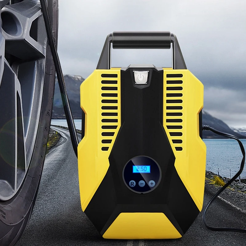 melhor Compressor De Ar Portátil Da Bomba 12v Dc Do Pneu Do Inflator Do Pneu De Digitas